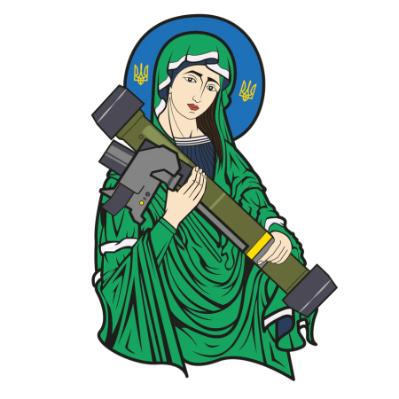 Акрилна нашивка Javelin protector of Ukraine 205240 4