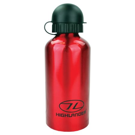 Алуминиева бутилка за вода Highlander Red 500ML 206323