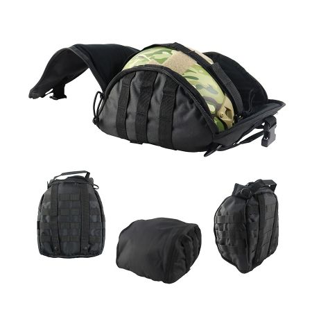 Чанта за тактическа каска KOMBAT Tactical Black 208252 1