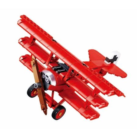 Детски конструктор Sluban Fokker DR-1S M38-B1292 208294 1