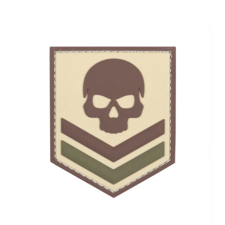 Гумена нашивка 3D Skull 202778