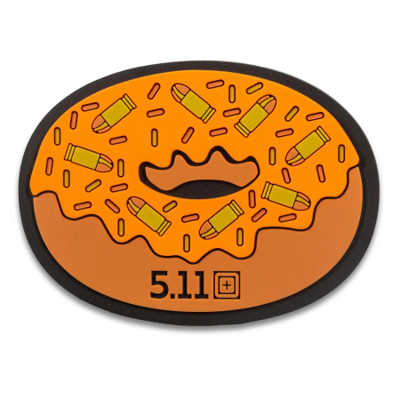 Гумена нашивка 5.11 Bullet Donut Pumpkin 206147