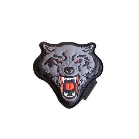 Гумена нашивка Angry Wolf 202768 1
