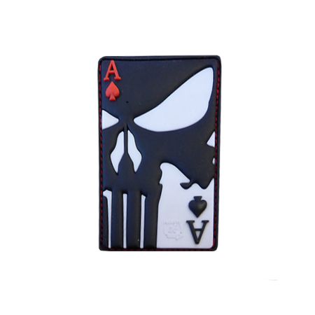 Гумена нашивка Punisher Ace of Spades 202760 2