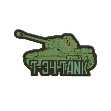 Гумена нашивка T-34 tank 3D 204482