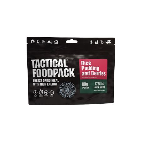 Храна за оцеляване TACTICAL FOODPACK - пудинг с малини  204743 1