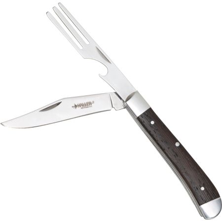 Комплект къмпинг нож и вилица Haller Cutlery Deluxe 205853 1