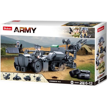 Конструктор Sluban German army 4 in 1 204712 2