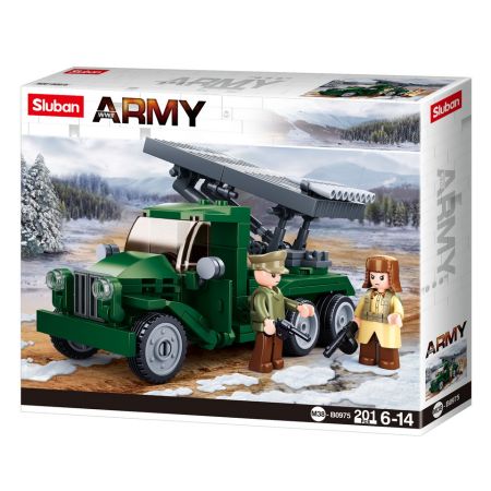 Конструктор Sluban Russian Missile Truck  205638 3