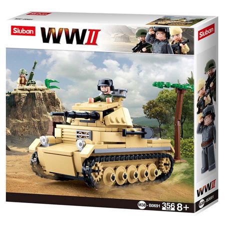 Конструктор Sluban small German Tank  204711 2