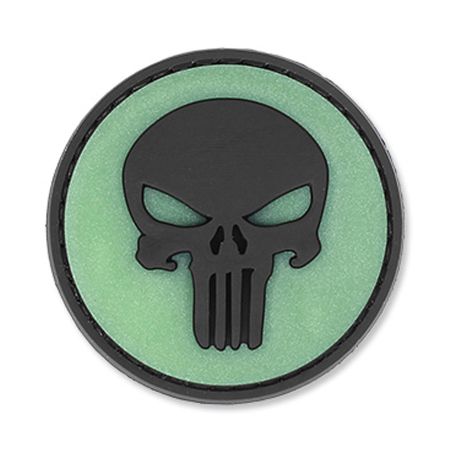 Нашивка Punisher Skull - черен 202438