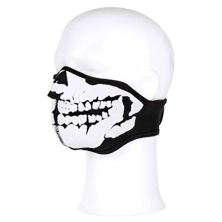 Неопренова  маска  за лице Skull 204899