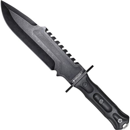 Нож за оцеляване Haller Black Bowie 208301 1