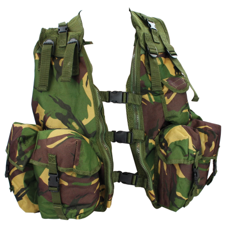 Олекотена тактическа жилетка Highlander CADET DPM 206305