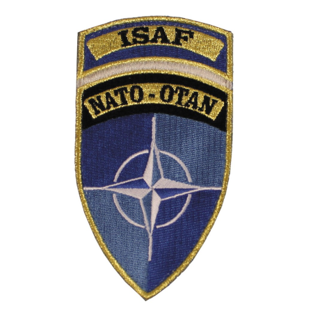 Оригинална нашивка NATO ISAF Blue 206859 1