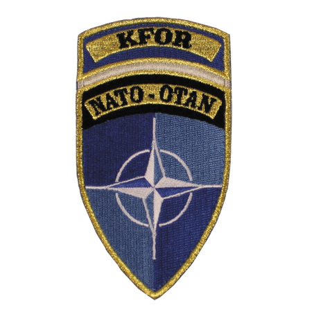 Оригинална нашивка NATO KFOR Blue 206858 1