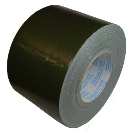 Подсилено военно тиксо на Бундесвера Panzerband Olive (100 mm x 5 m) 208031