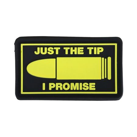 Релефна гумена нашивка Just The Tip 207991