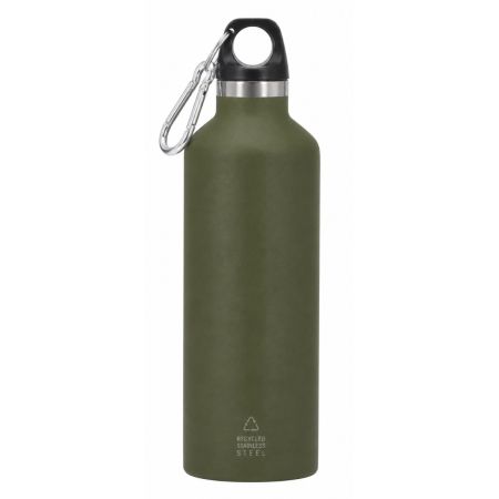 Стоманена бутилка за вода Barbaric Army Green 500 ml