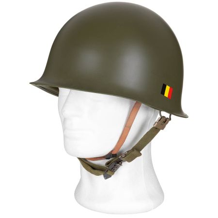 Стоманена военна каска на Белгийската армия M51 207934