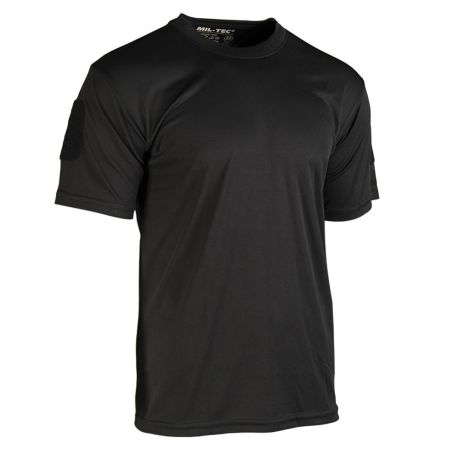 Тактическа бързосъхнеща тениска Miltec TacBlack 