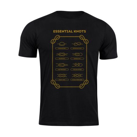 Тениска Essential Knots Black 205911 1