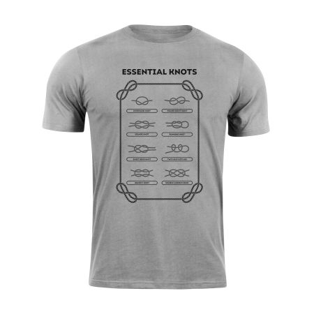 Тениска Essential Knots Grey 205910 1