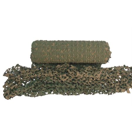 Топ камуфлажна мрежа Basic Bulk Woodland - 78 x 2,4 м 208044