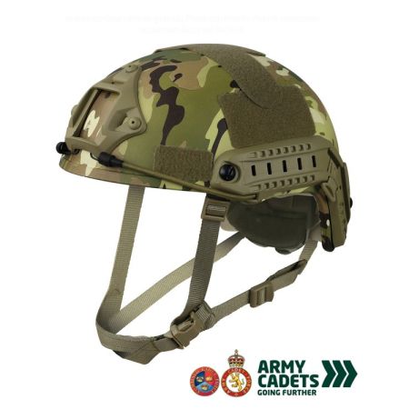 Тренировъчна каска British Army Cadet FAST BTP Camo 207948