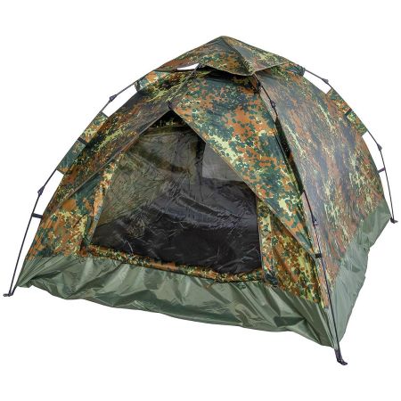 Триместна палатка с бързо разгъване Monodom Quick-Up system Flecktarn 207451 1