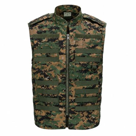 Тактически елек MOLLE Digital Woodland