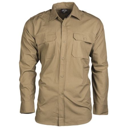 Военната риза Miltec Ripstop Coyote 206988 1